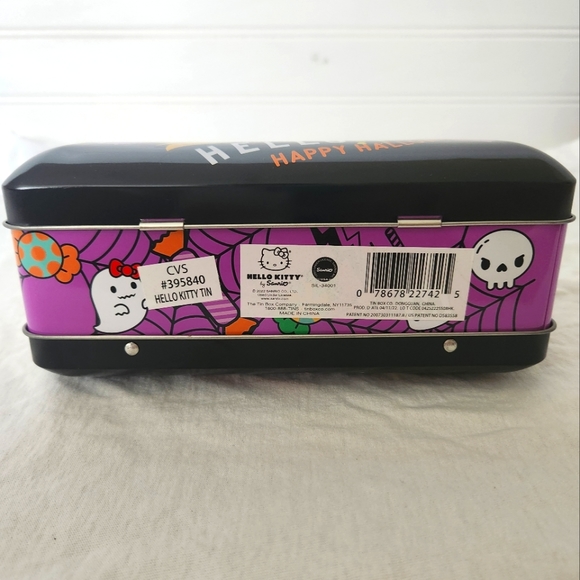Hello Kitty By Sanrio Halloween Purse Tin Halloween Decoration - Picture 4 of 7